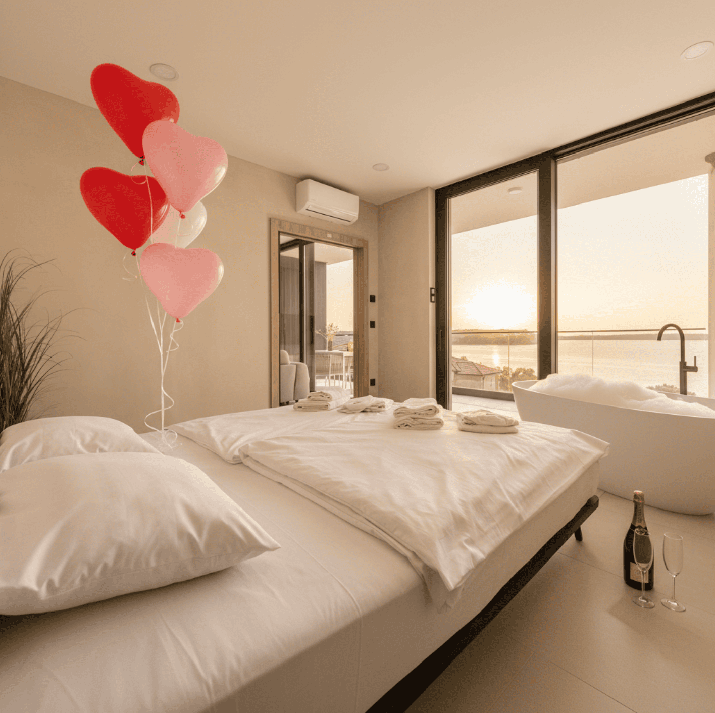 Valentine's Day by the Sea